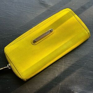 Juicy Couture Vibrant Yellow Wallet